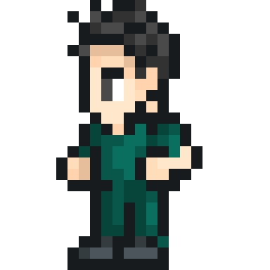 中野先生のドット絵